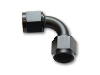 '-8AN Female 90 Degree Union Adapter (AN to AN) - Anodized Black Only