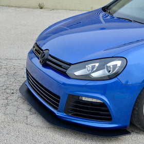CJM Industries Chassis Mounted Splitter - MK6 Golf R (2010-2012) V4 | 2023166-6Rv4CS - 0