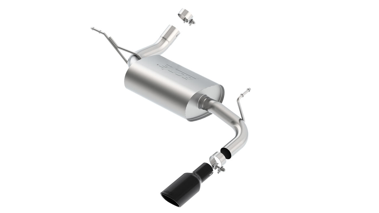 2012-2018 Jeep Wrangler Axle-Back Exhaust System Touring