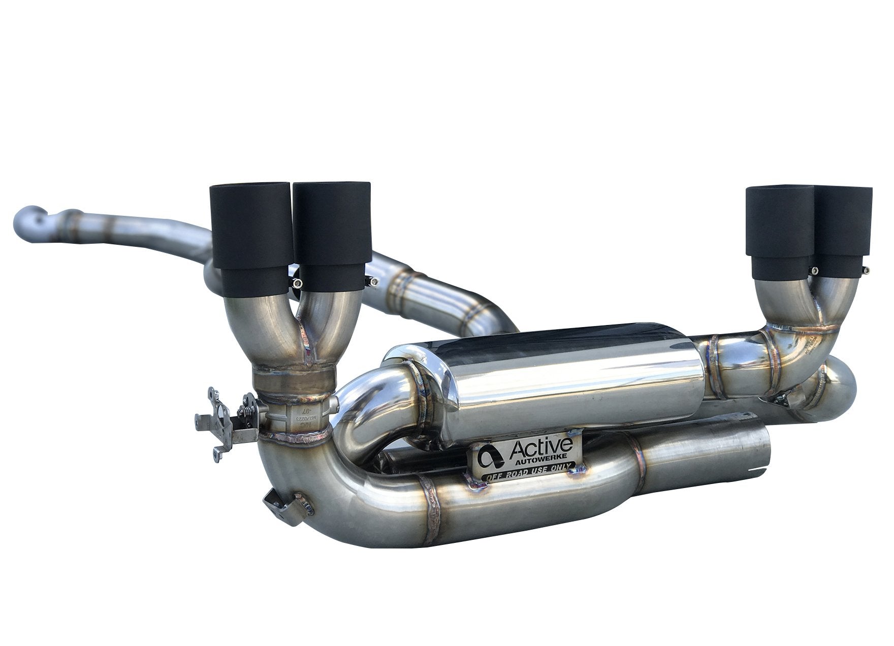 F87 M2 COMPETITION SIGNATURE EXHAUST SYSTEM INCLUDES ACTIVE F-BRACE - 0