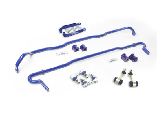 SUPERPRO FRONT AND REAR ADJUSTABLE SWAY BARS & LINK KIT: 2015–2020 SUBARU WRX