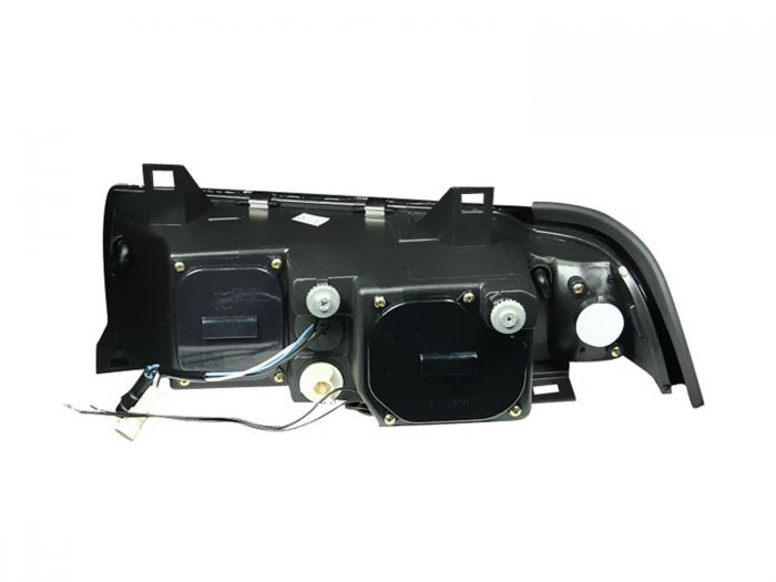 ANZO 1992-1998 BMW 3 Series E36 Projector Headlights w/ Halo Black (CCFL) G2 - 0