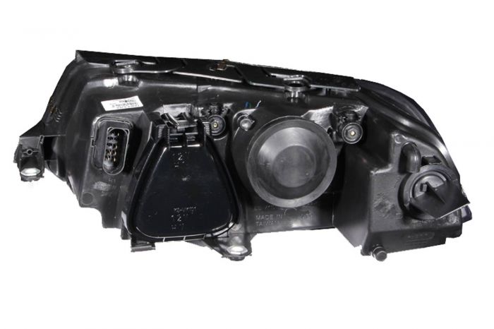 ANZO 2001-2005 Volkswagen Passat Projector Headlights w/ Halo Black - 0
