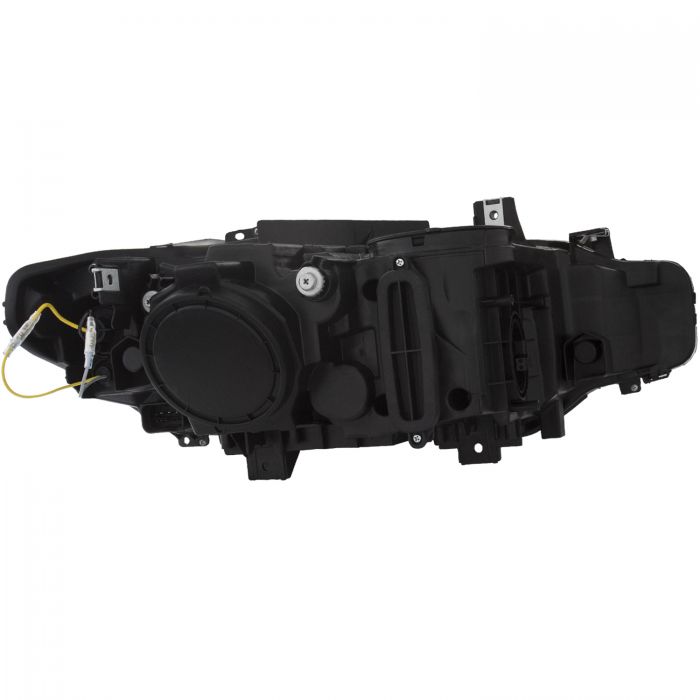 ANZO 2012-2015 BMW 3 Series Projector Headlights w/ U-Bar Chrome - 0