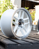 Revolve APVD No. 1219 18" 5x100/5x114.3 Gloss White-1