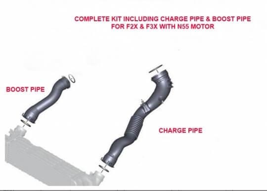 Racing Dynamics Charge & Boost Pipes - BMW / F2X / F3X / N55