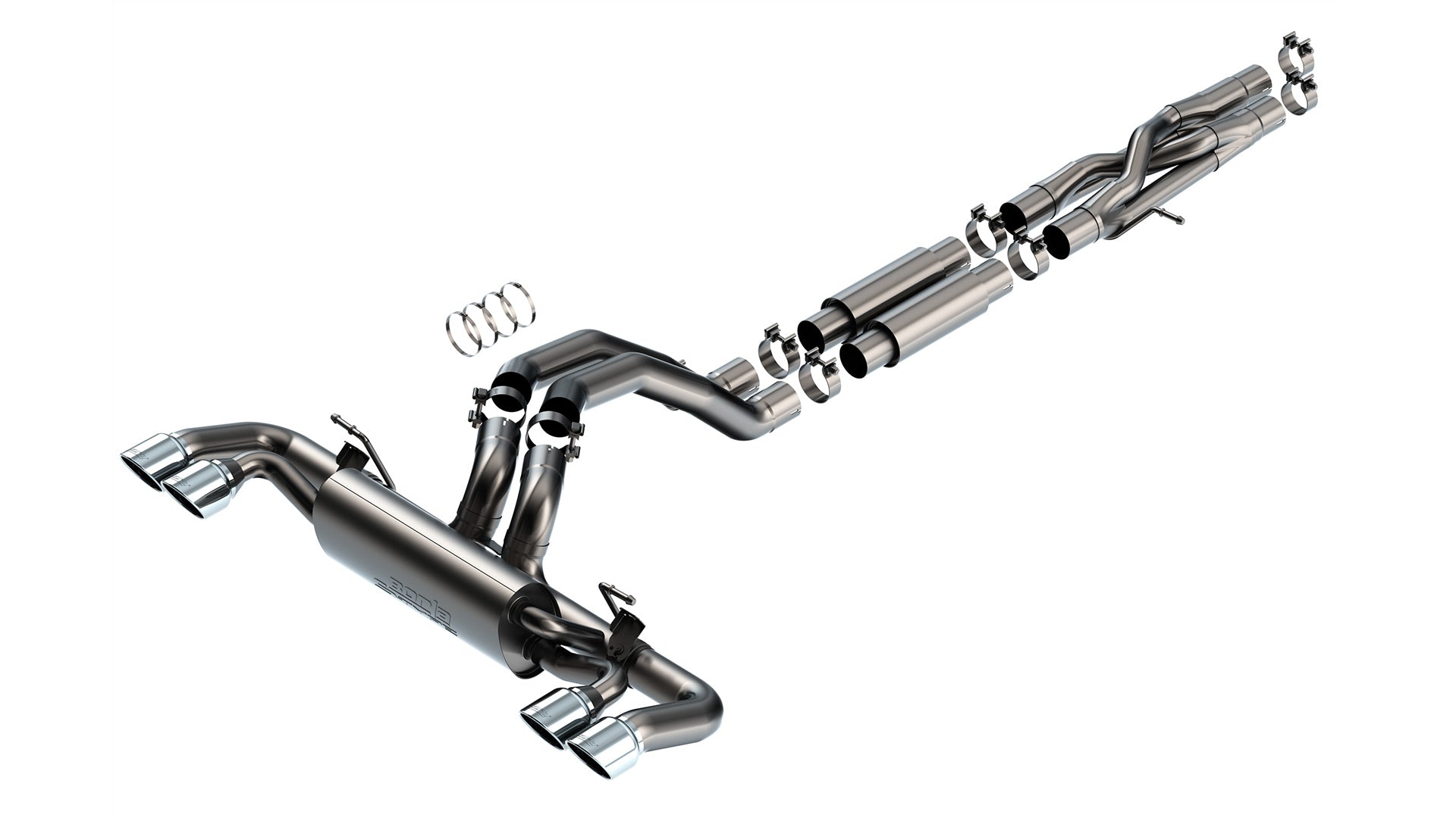 2021-2022 Jeep Wrangler Rubicon 392 Cat-Back Exhaust System S-Type