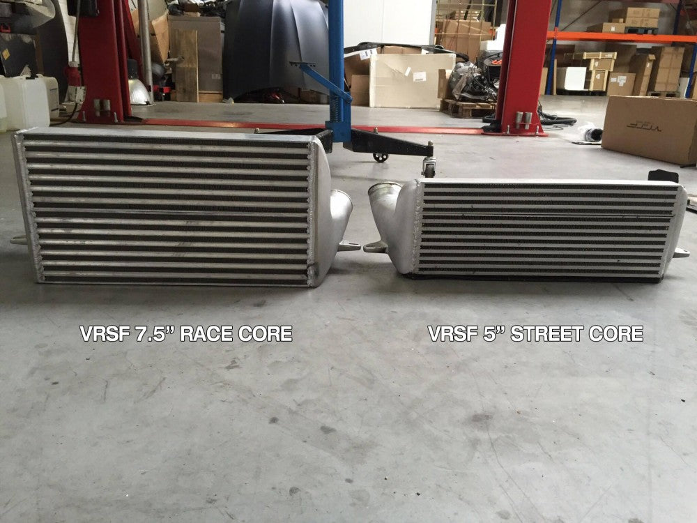 VRSF 1000whp 7.5″ Stepped Race Intercooler FMIC Upgrade Kit 07-12 135i/335i N54 & N55 E82 E90 E92 E93
