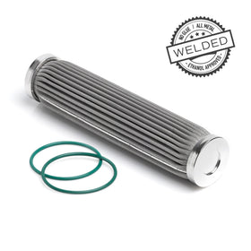 NUKE REPLACEMENT FILTER ELEMENT 10 MICRON PF200 - WELDED STAINLESS STEEL