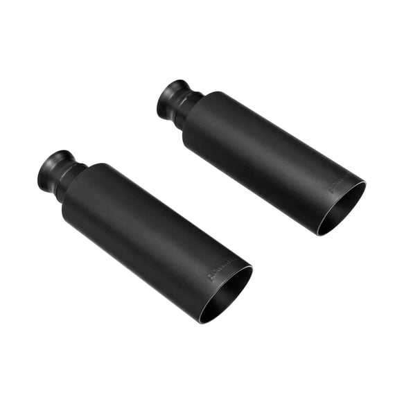 FLOWMASTER 09-18 RAM TRUCK TIP. CLAMP ON. BLACK. PAIR