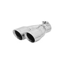 FLOWMASTER SS TIP 2.5IN x 3 DUAL ANG.CLAMP-R"-1
