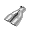 FLOWMASTER SS TIP 2.5IN x 3 DUAL ANG.CLAMP-L"-1