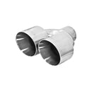 FLOWMASTER SS TIP 2.5X4.0 DBL WALL DUAL TIP"-1