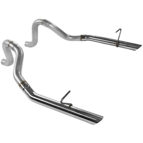 FLOWMASTER 87-93 MUSTANG T-PIPES. SS TIPS 1PR.