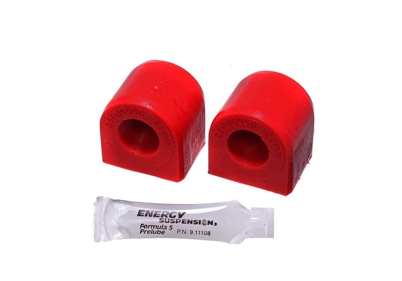 Energy Suspension 06-13 Audi A3 / 12-13 VW Golf R Red 22mm Front Sway Bar Bushing Set