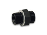 '-6ORB Male to M12x1.5 Male Adapter - Black
