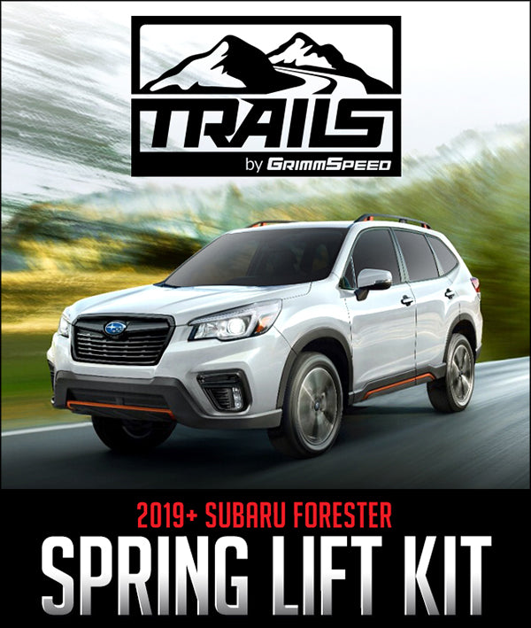 TRAILS BY GRIMMSPEED SPRING LIFT KIT: 2019+ SUBARU FORESTER - 0