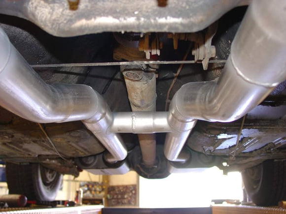 FLOWMASTER 67-70 MUSTANG AMT THRU VALANCE 409S
