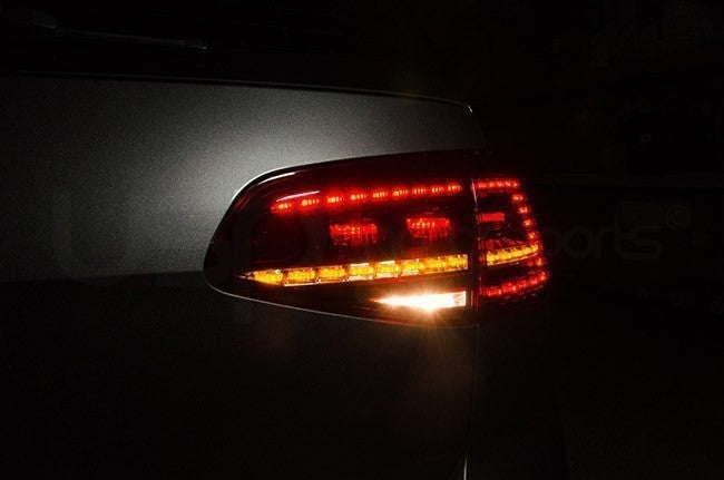 LED Tail Light Set - Dark Cherry For MK7 GTI/Golf R