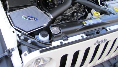 Volant 07-11 Jeep Wrangler 3.8L V6 PowerCore Closed Box Air Intake System - 0