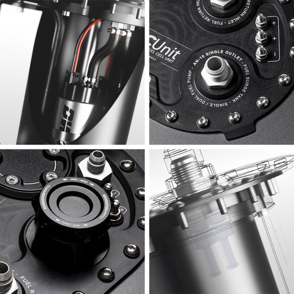NUKE CFC UNIT - LOW PROFILE COMPETITION FUEL CELL UNIT. WITH INTEGRATED FUEL SUR
