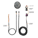 GlowShift Black 7 Color Oil Pressure Gauge-3