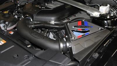 Volant 11-14 Ford Mustang 5.0L Blue Recharger Pro5 Closed Box Air Intake System - 0
