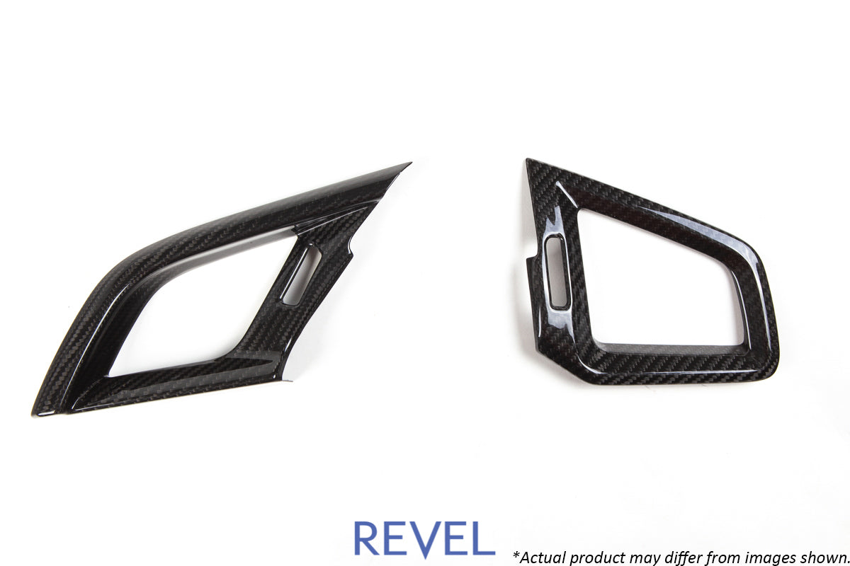 Revel GT Dry Carbon  A/C Vent Cover (Left & Right) 2016-2018 Honda Civic *2 PCS