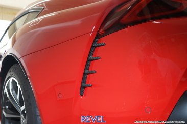 Revel GT Dry Carbon Rear Duct Cover 2020 Toyota GR Supra - 2 Pieces - 0