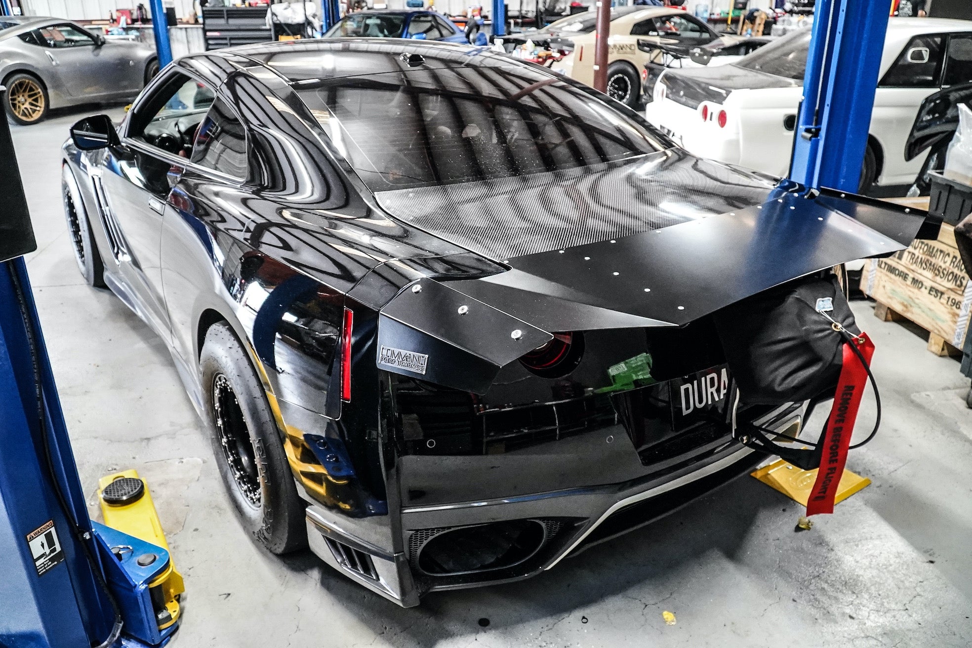 The Shop Houston Command Performance Drag Wing For Nissan GTR
