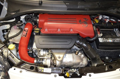 Injen 15-19 Fiat Abarth 1.4L Turbo 4Cyl Wrinkle Red Short Ram Intake w/MR Tech - 0