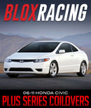 BLOX RACING PLUS SERIES FULLY ADJUSTABLE COILOVERS: 2006–2011 HONDA CIVIC-5