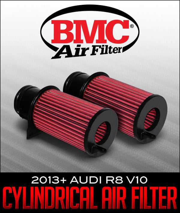 BMC FILTERS CYLINDRICAL AIR FILTERS: 2013+ AUDI R8 V10