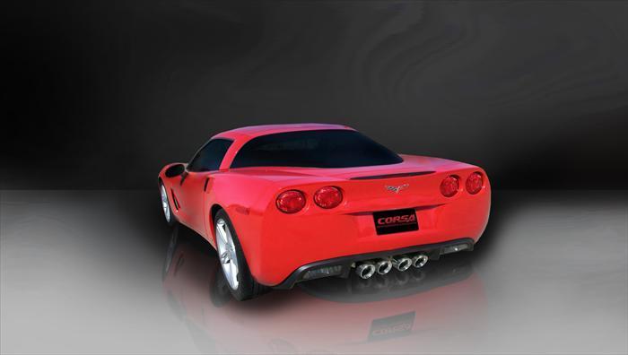 XTREME SOUND LEVEL (14470CB) 2.5 IN CAT-BACK TWIN 3.5 IN TIPS 2009-2013 CORVETTE C6 - 0