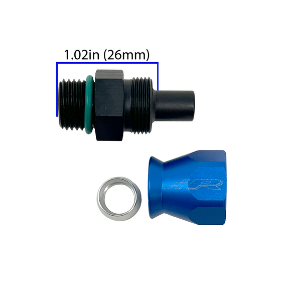 PTFE AN6 Fitting  to Male AN6 ORB