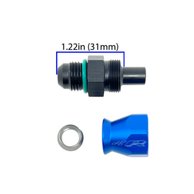 PTFE AN6 Fitting  to Male AN6 Flare - 0