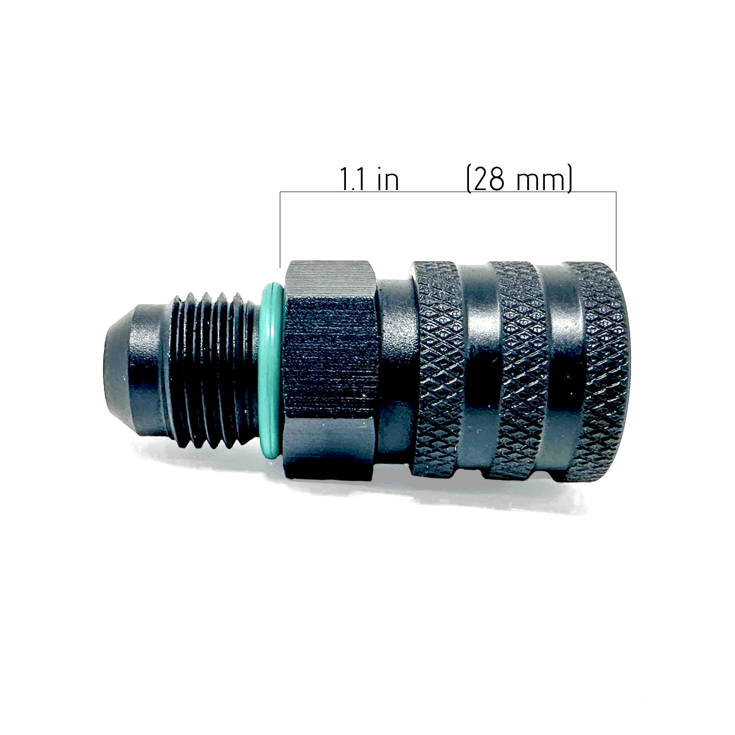 AN6 Male Flare/ORB to 5/16" (7.89mm) Female Quick Connect - 0