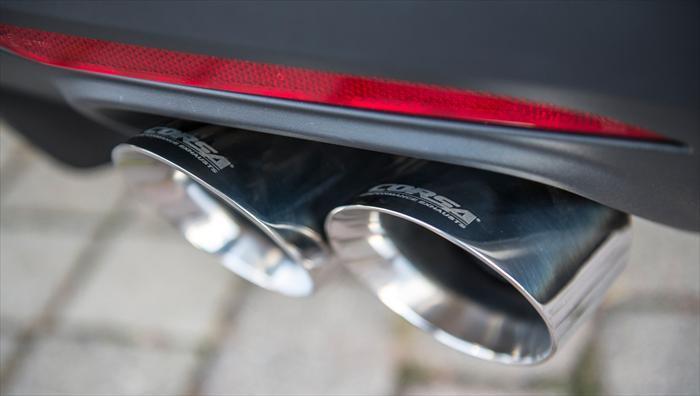 Corsa 15-16 Ford Mustang GT 5.0 Polish Quad Tips Kit - 0