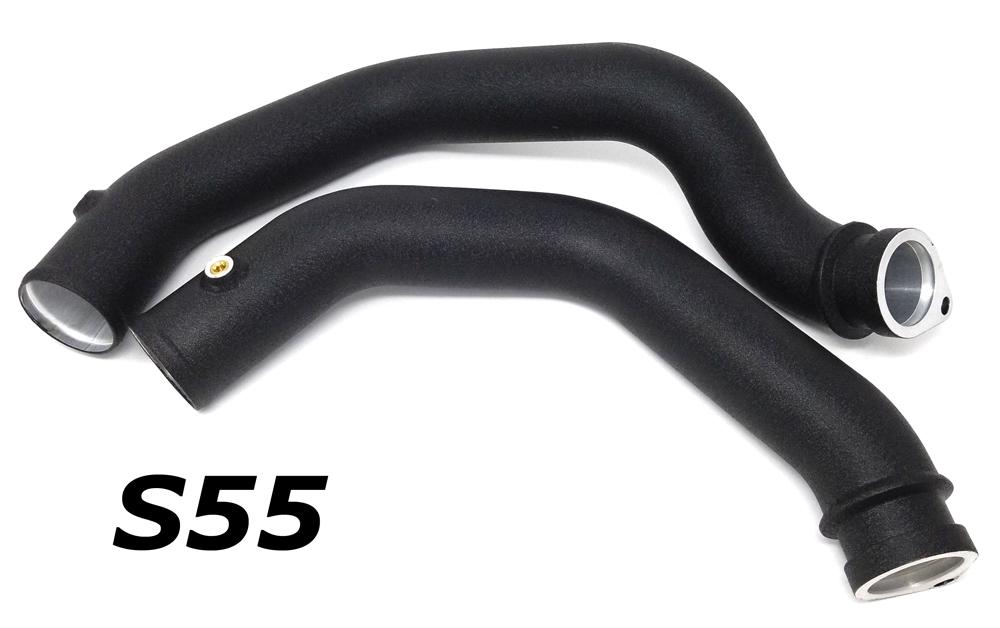 BMS M3/M4 S55 Aluminum Replacement Upgraded Charge Pipes - 0