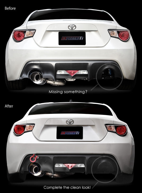 TOMEI CARBON REAR BUMPER COVER 86/BRZ/FRS EARLY MODEL LH - 0