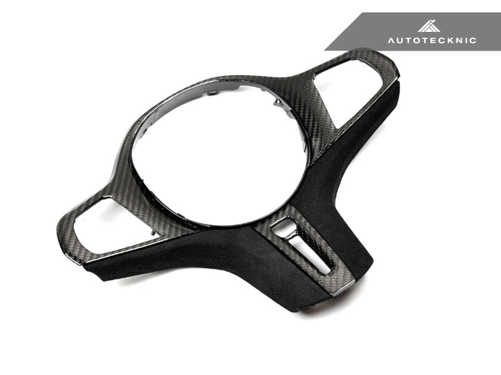 AUTOTECKNIC CARBON ALCANTARA STEERING WHEEL TRIM - F97 X3M | F98 X4M