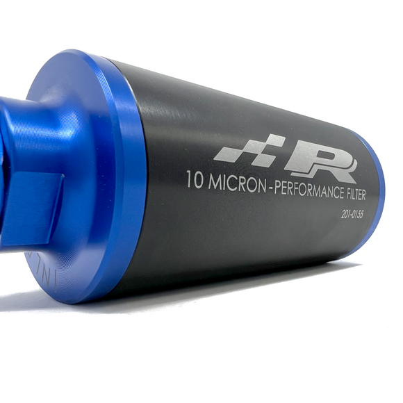 Inline Futel Filter AN6 Male Flare 10 micron