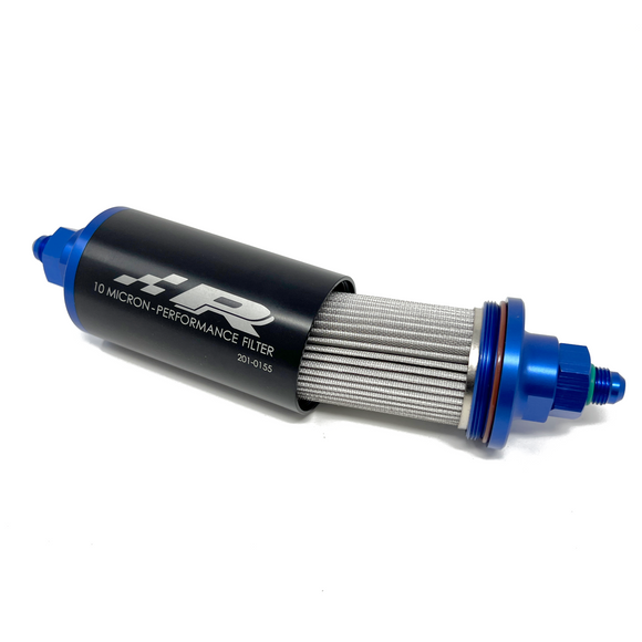 Inline Futel Filter AN6 Male Flare 10 micron