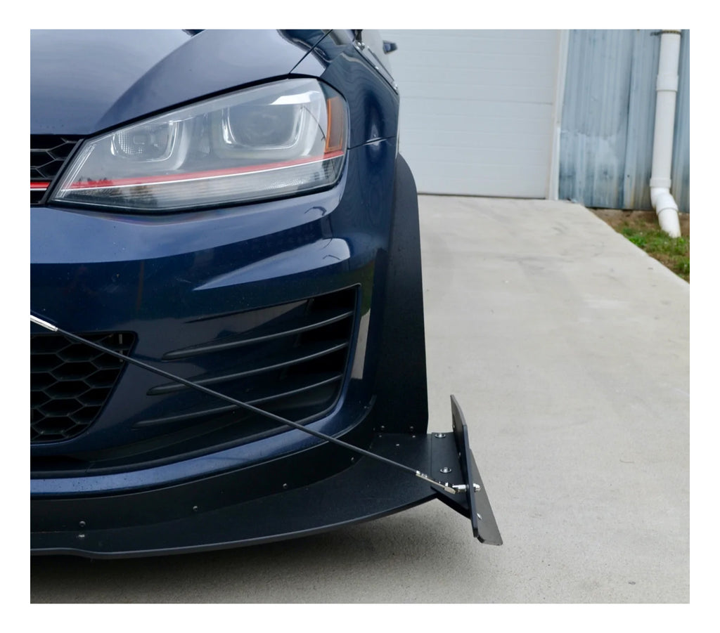 CJM Industries Chassis Mounted Track Splitter - MK7 GTI 2015-2017 V3