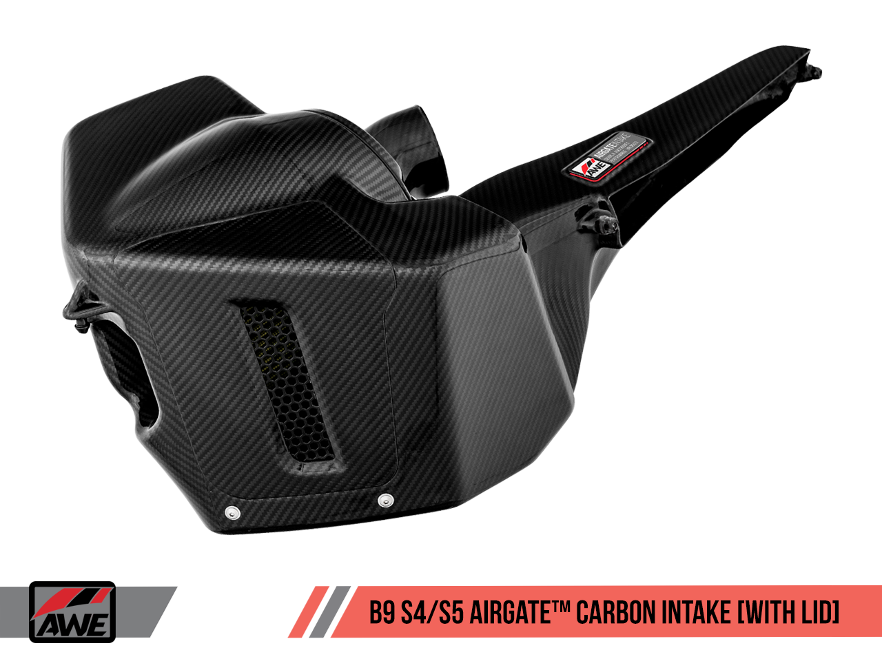 AWE AirGate™ Carbon Fiber Intake For Audi B9 S4 / S5 / RS5 3.0T - With Lid