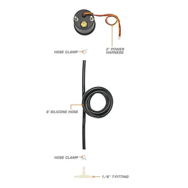 Boost Gauge Kit - Mk4 / Jetta / Jetta GLI / Golf / 20th / 1.8T