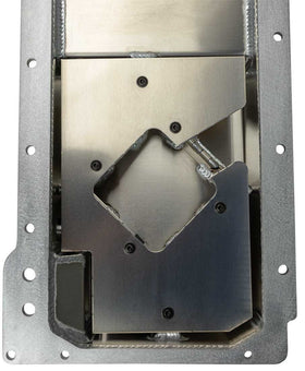 OIL PAN, GM LS, SWAP, MIATA, C6 CORVETTE, ROAD RACE BAFFLE - 0