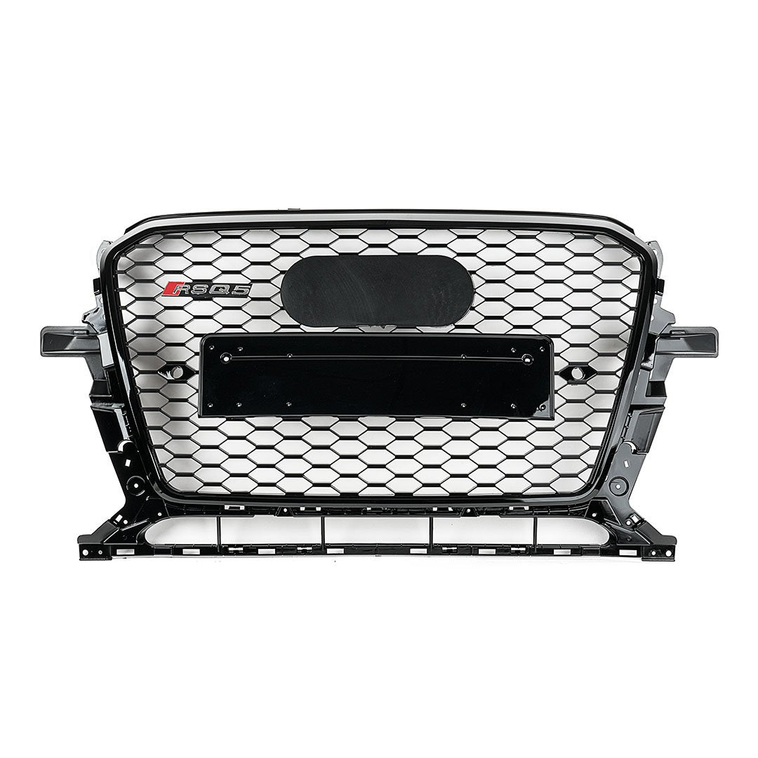 RS Style Grille for 8R Facelift Audi Q5 - Black with Black Surround