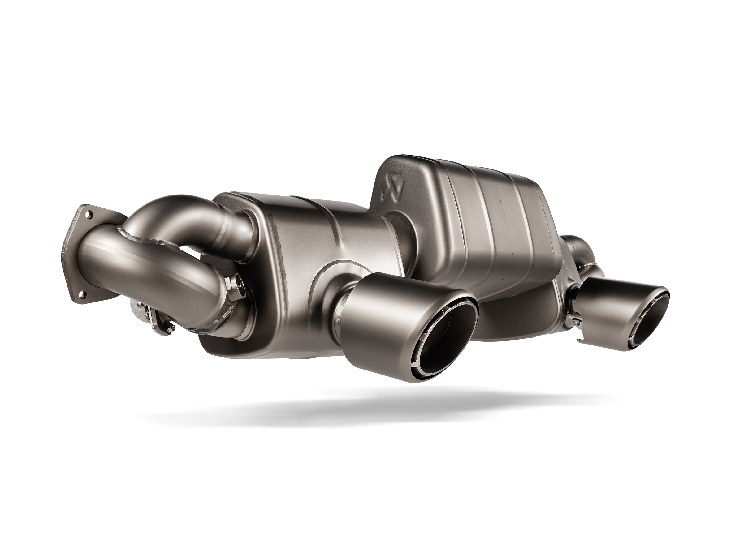 Akrapovic 2022+ Porsche 718 Cayman GT4 RS Slip-On Race Line (Titanium) - 0