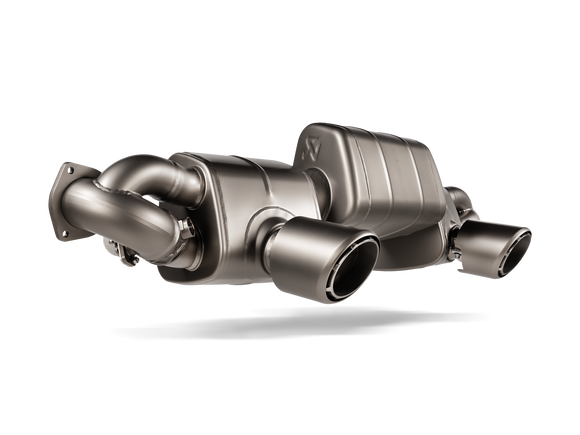 Akrapovic 2022+ Porsche 718 Cayman GT4 RS Slip-On Race Line (Titanium)